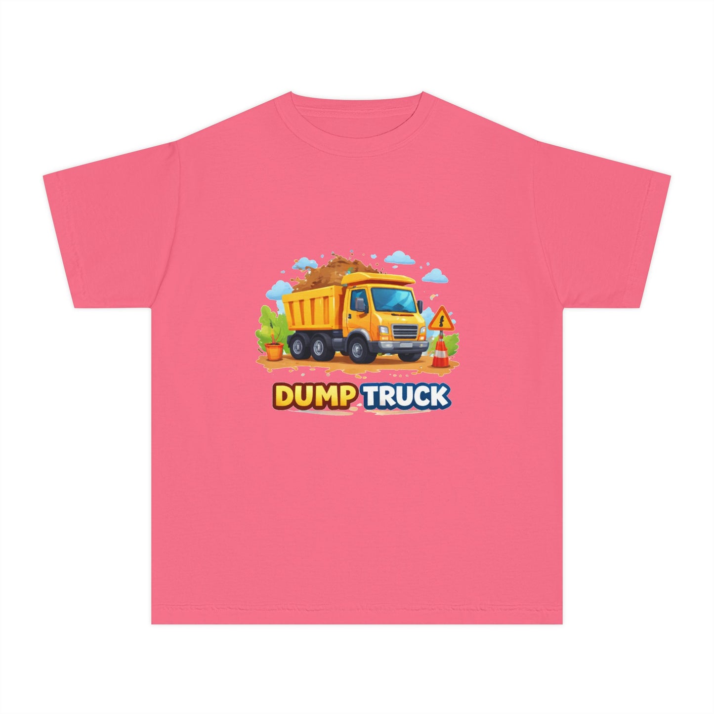 Dump Truck Kids Construction Tee