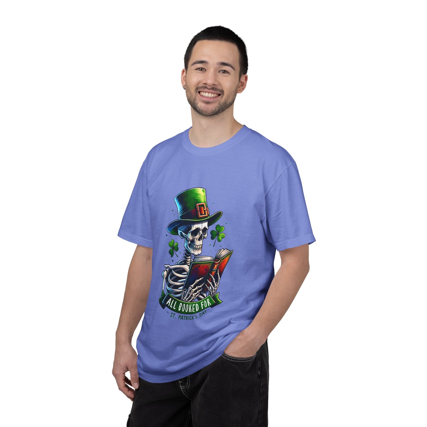 All Booked Skeleton Tee