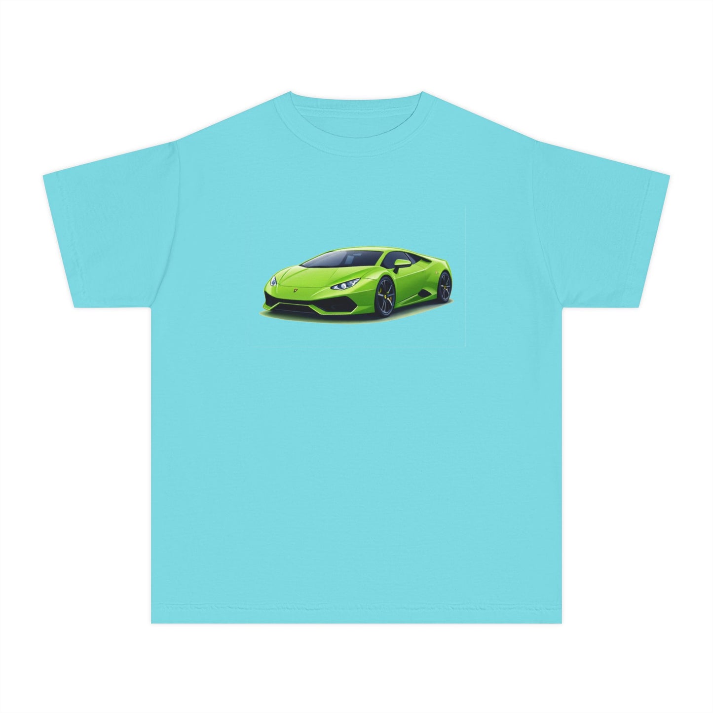 Green Supercar Kids Tee
