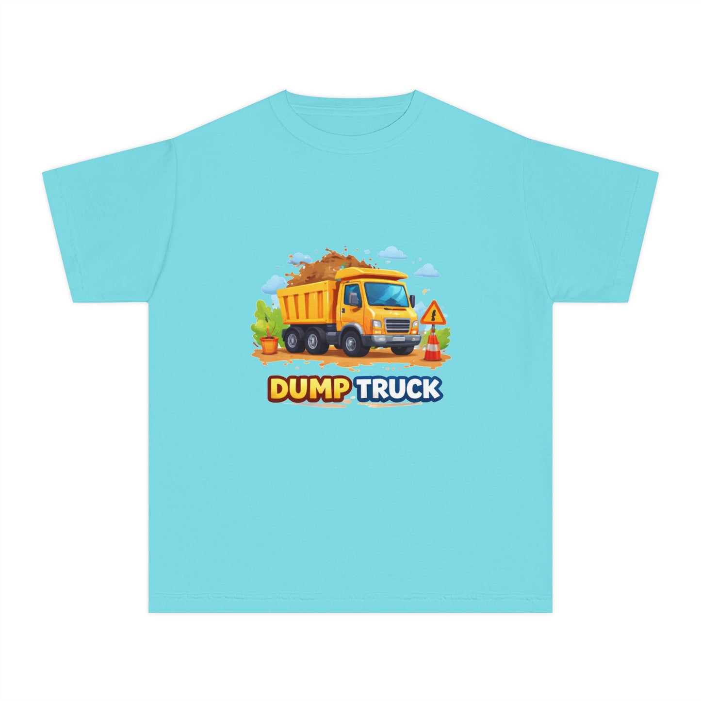 Dump Truck Kids Construction Tee