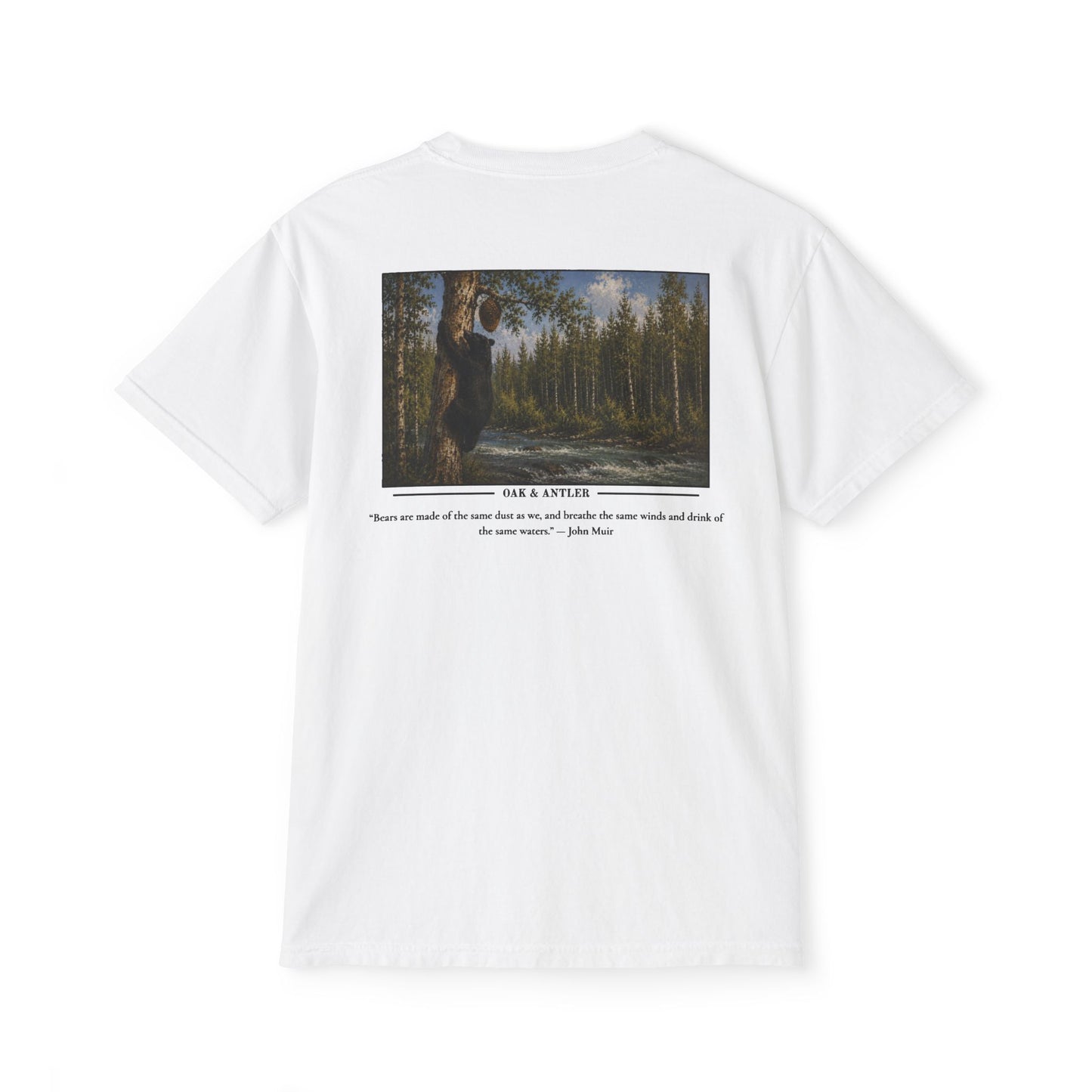 Honey Climb Black Bear Pocket Tee – Wildlife Collection
