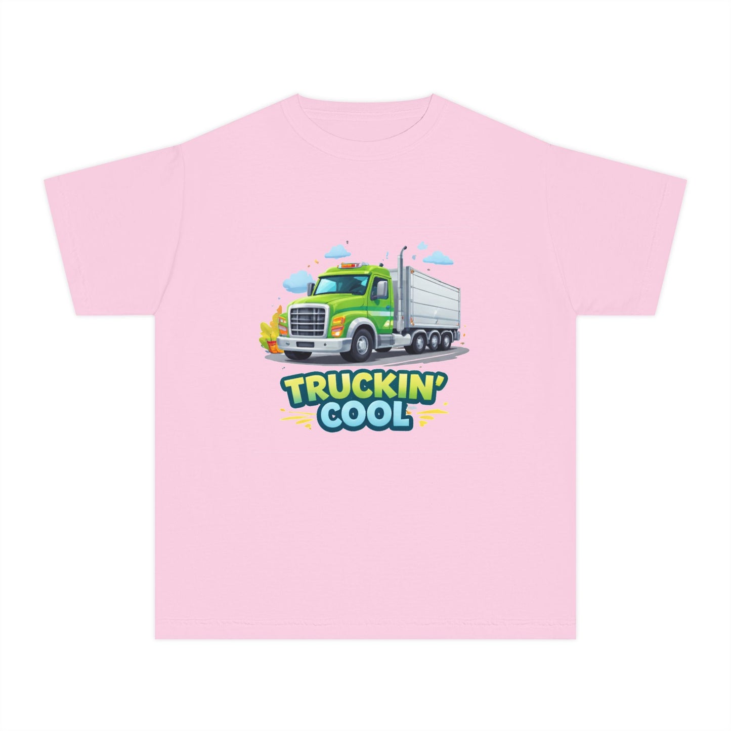 Truckin’ Cool Kids Semi Truck Tee