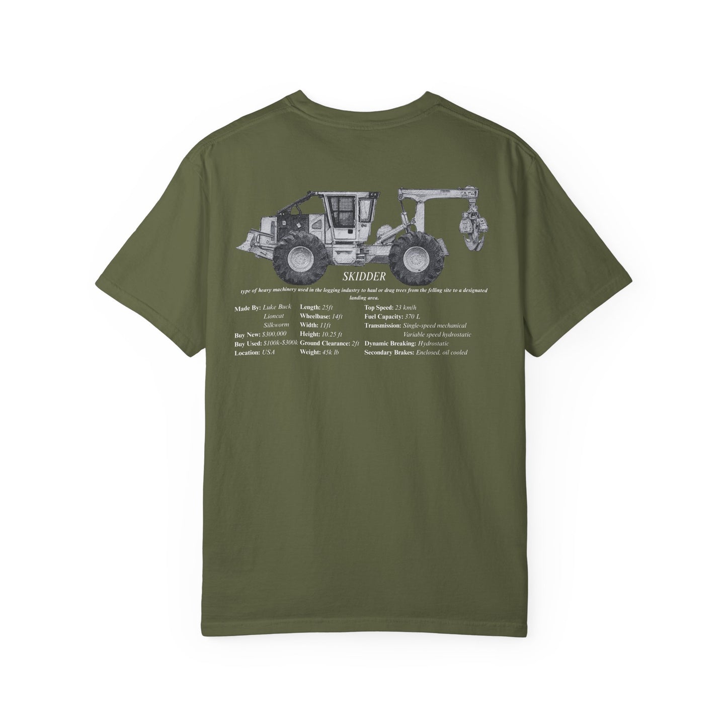Skidder Tee - Heavy Equipment Series