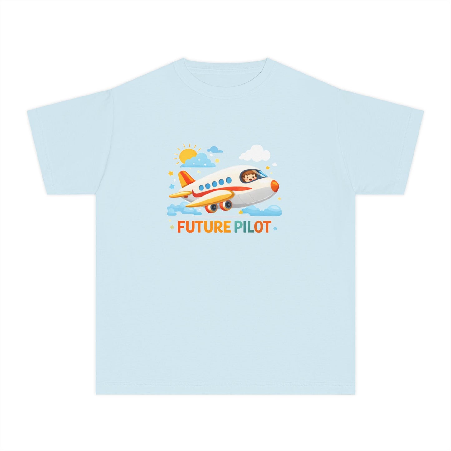 Future Pilot Kids Airplane Tee