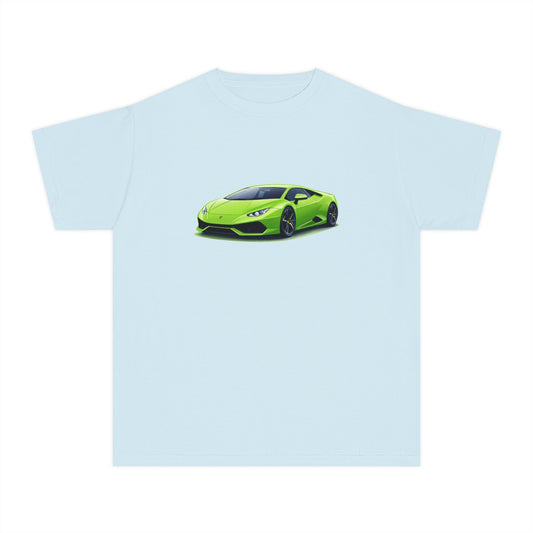 Green Supercar Kids Tee