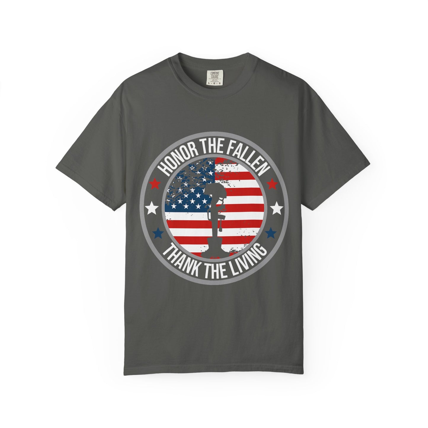 Patriotic Kneeling Soldier Memorial Day T-Shirt