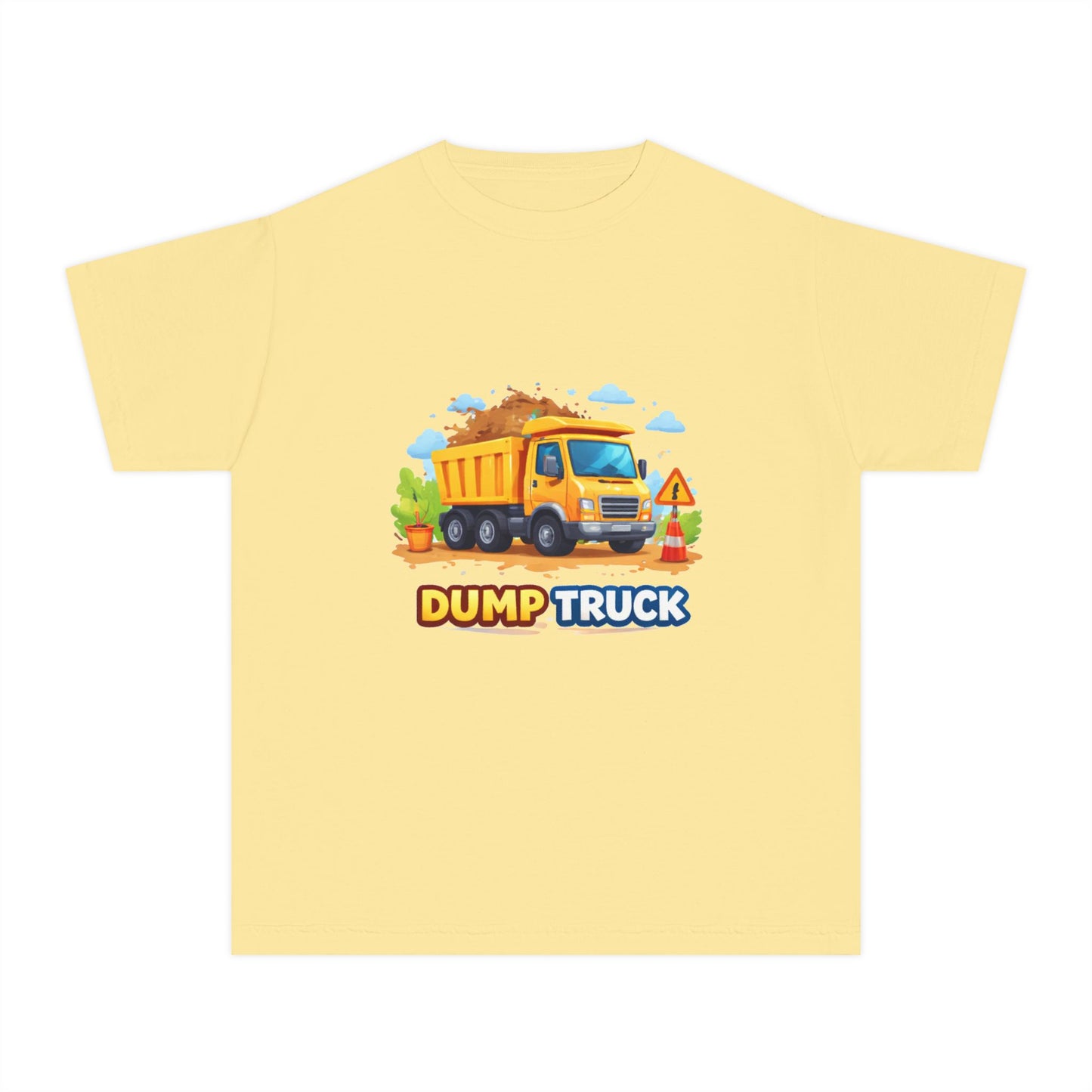 Dump Truck Kids Construction Tee