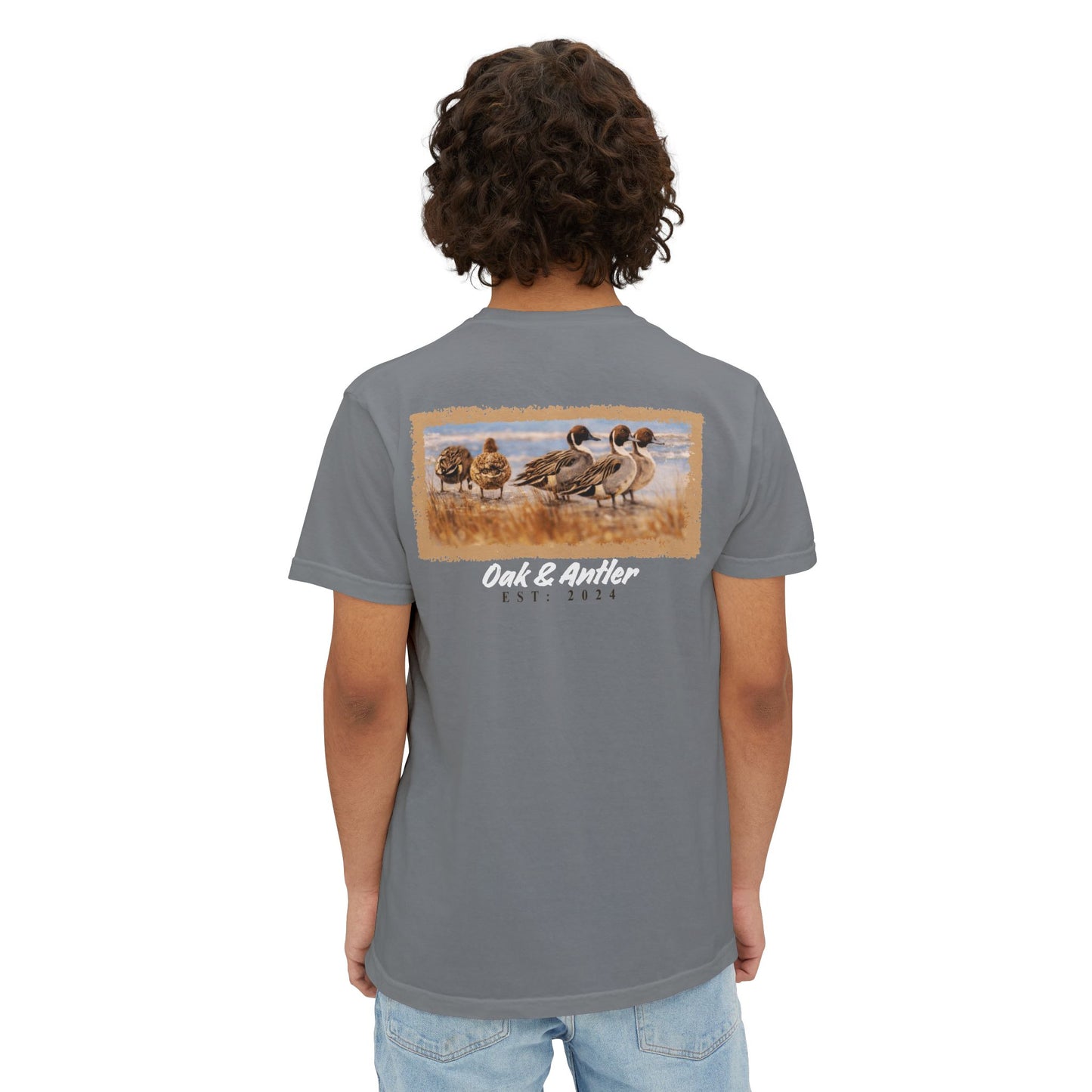 Ducks on the Water Pocket Tee – Wild Birds Collection