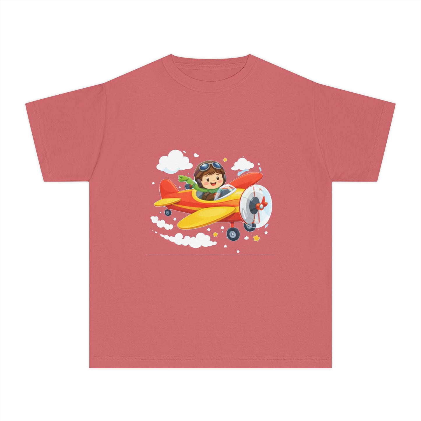 Little Pilot Kids Airplane Tee