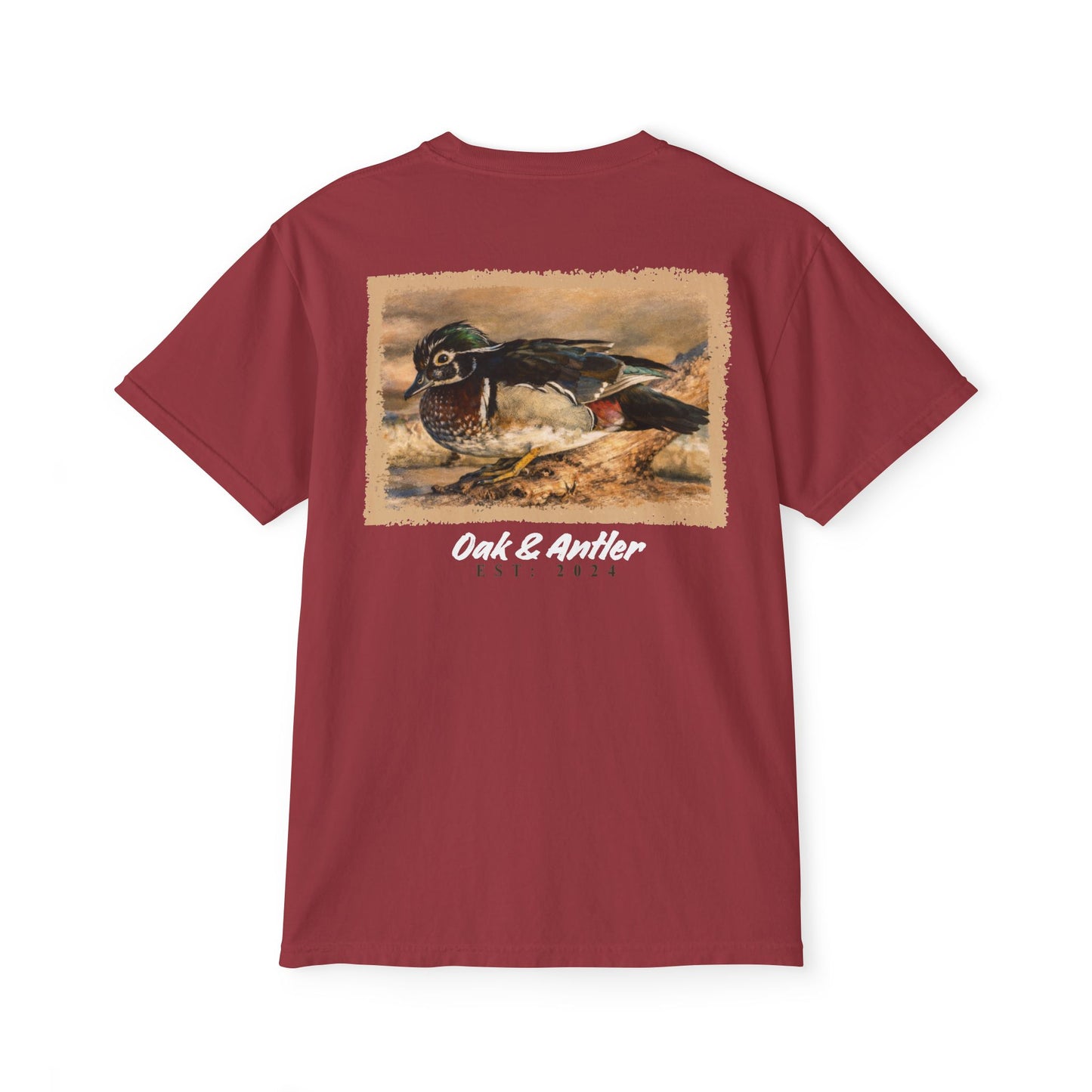 Stillwater Wood Duck Pocket Tee – Wild Birds Collection