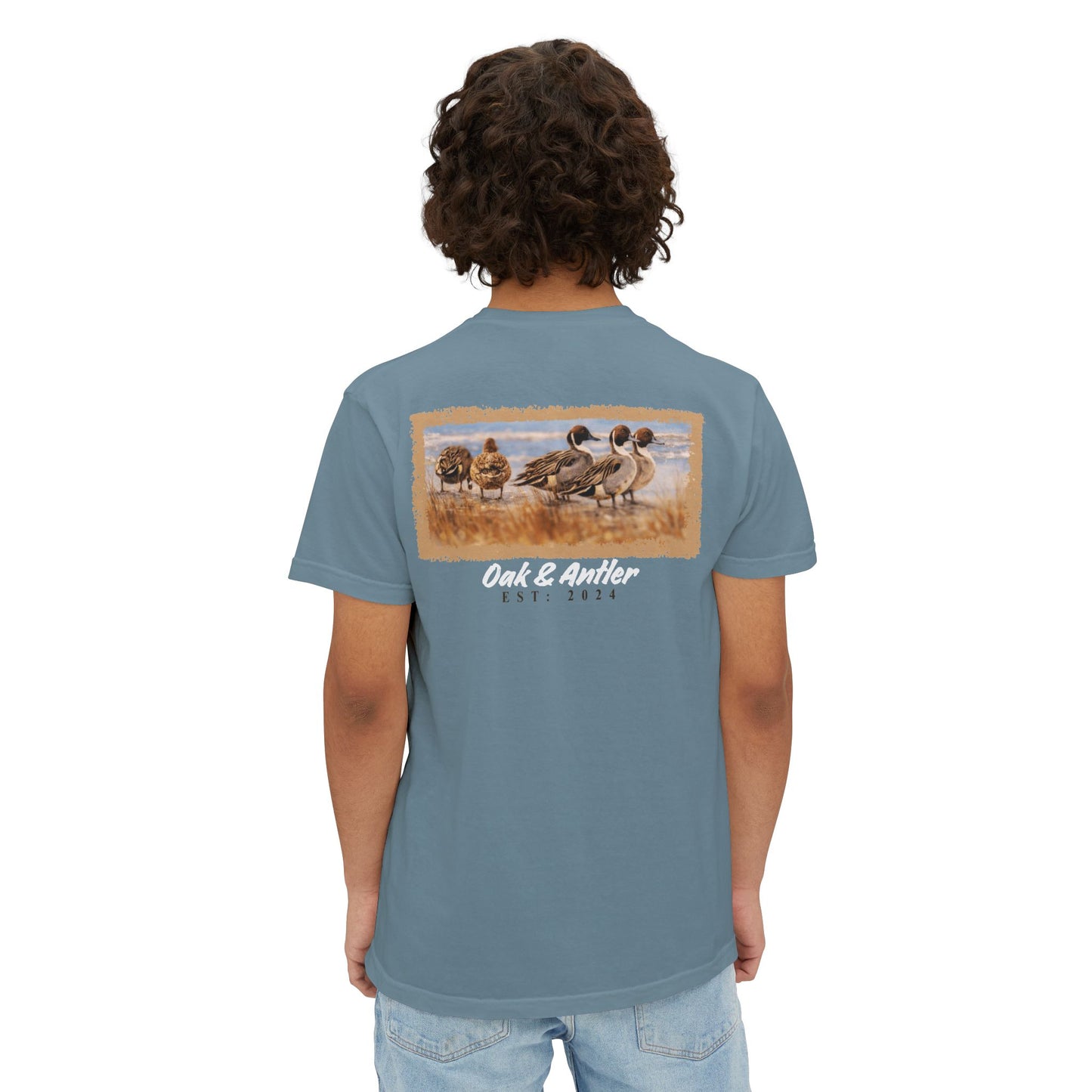 Ducks on the Water Pocket Tee – Wild Birds Collection