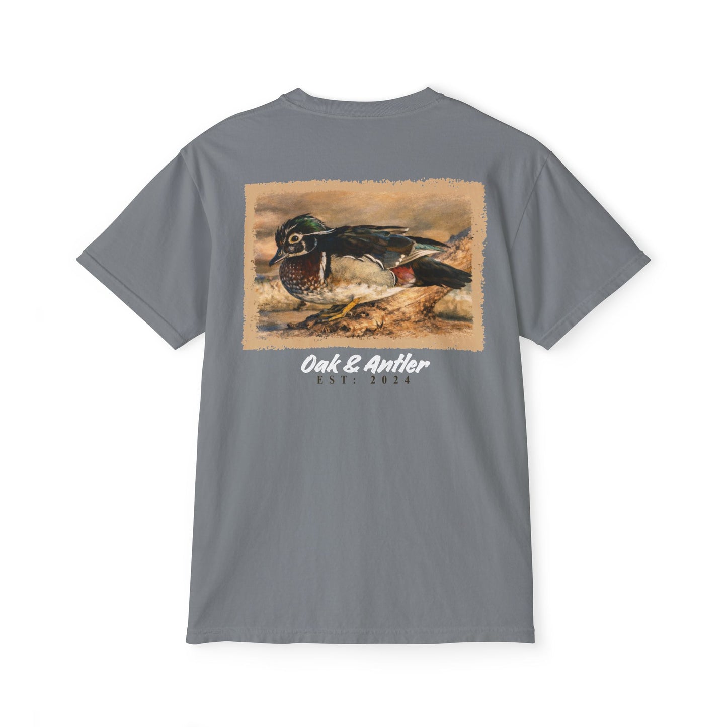Stillwater Wood Duck Pocket Tee – Wild Birds Collection