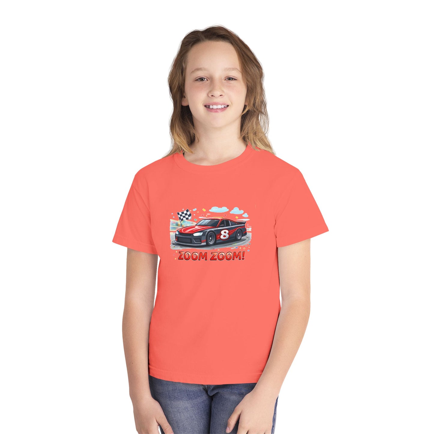Zoom Zoom! Kids Racing Tee