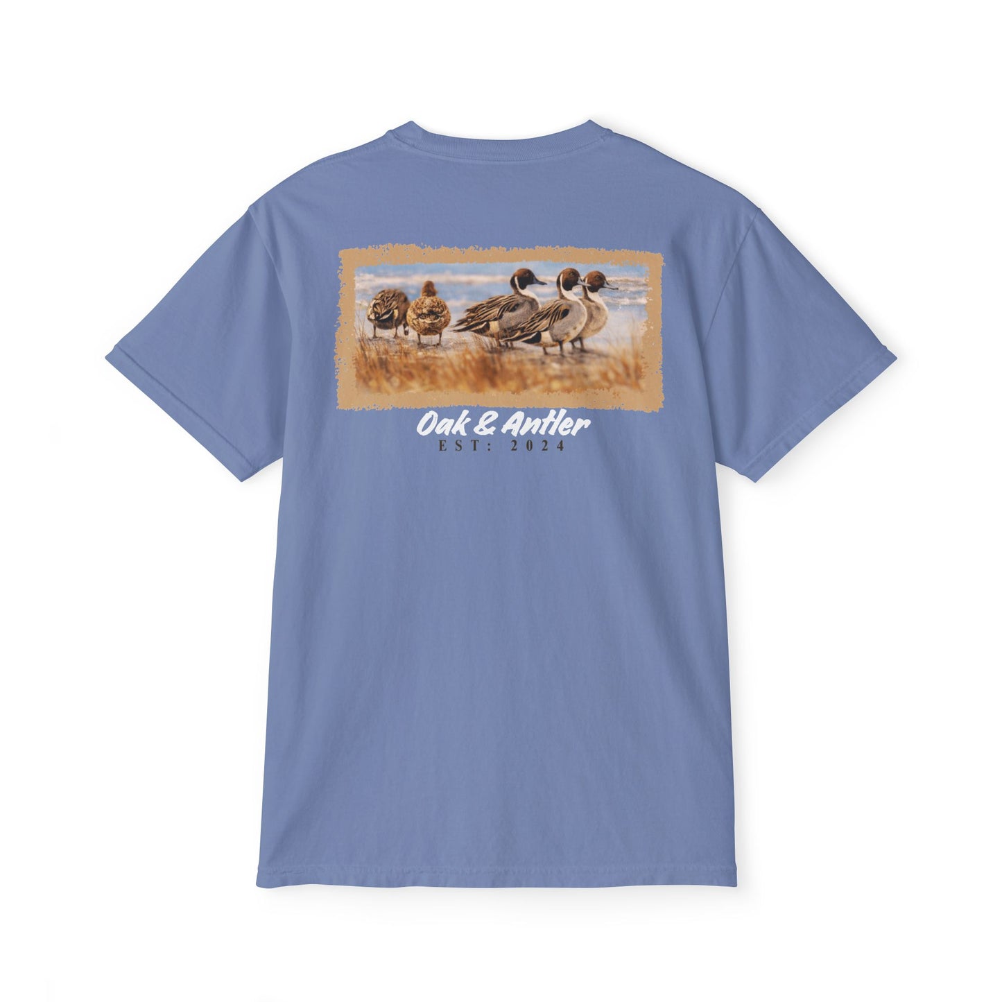 Ducks on the Water Pocket Tee – Wild Birds Collection