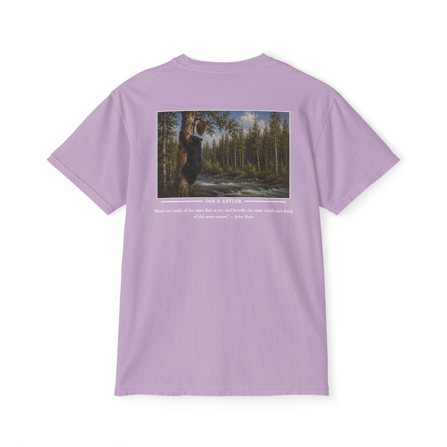 Honey Climb Black Bear Pocket Tee – Wildlife Collection