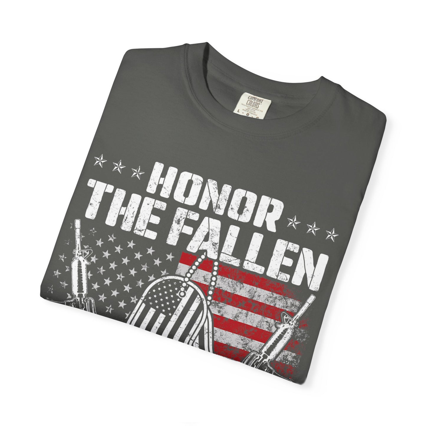 Dog Tag Tribute Memorial Day T-Shirt