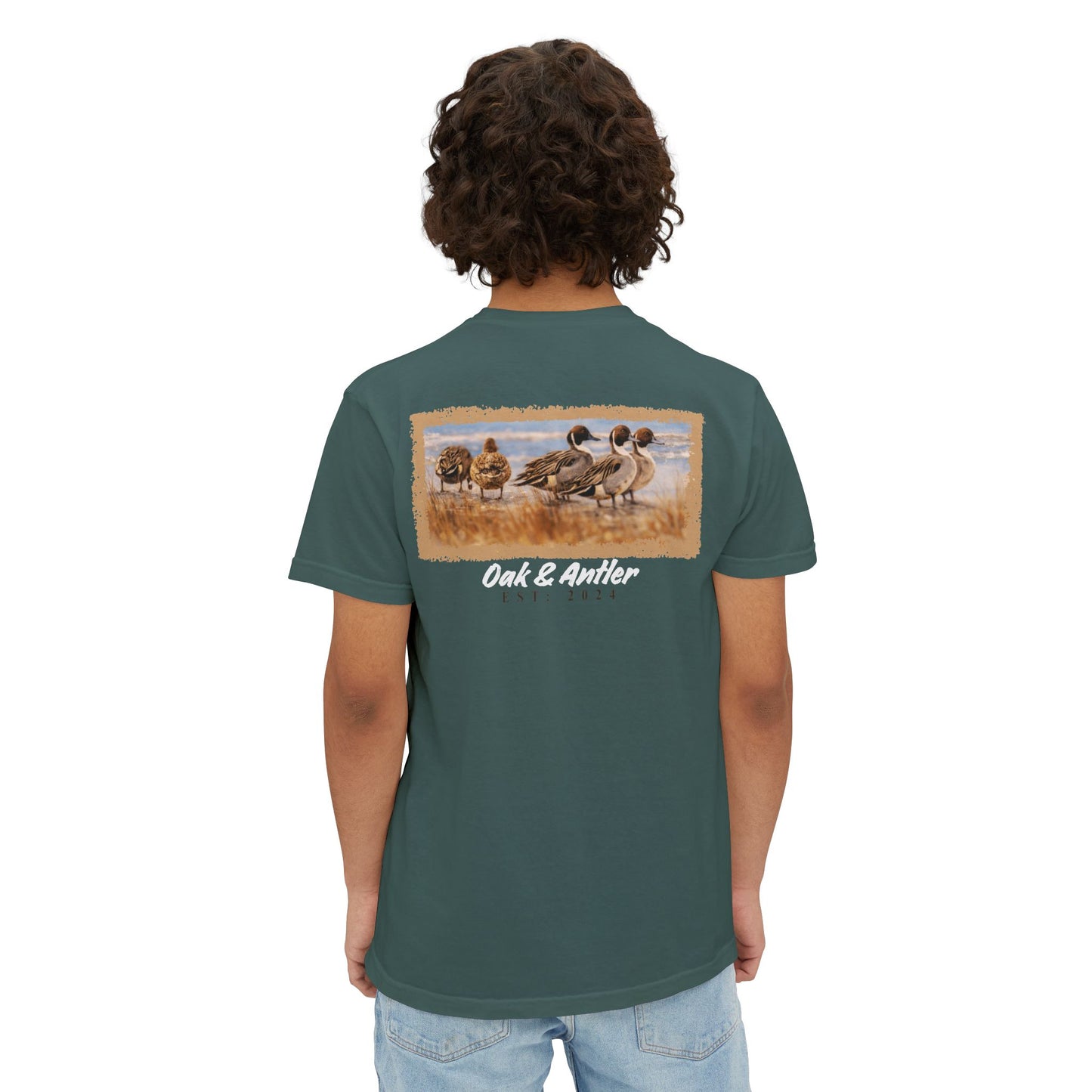 Ducks on the Water Pocket Tee – Wild Birds Collection