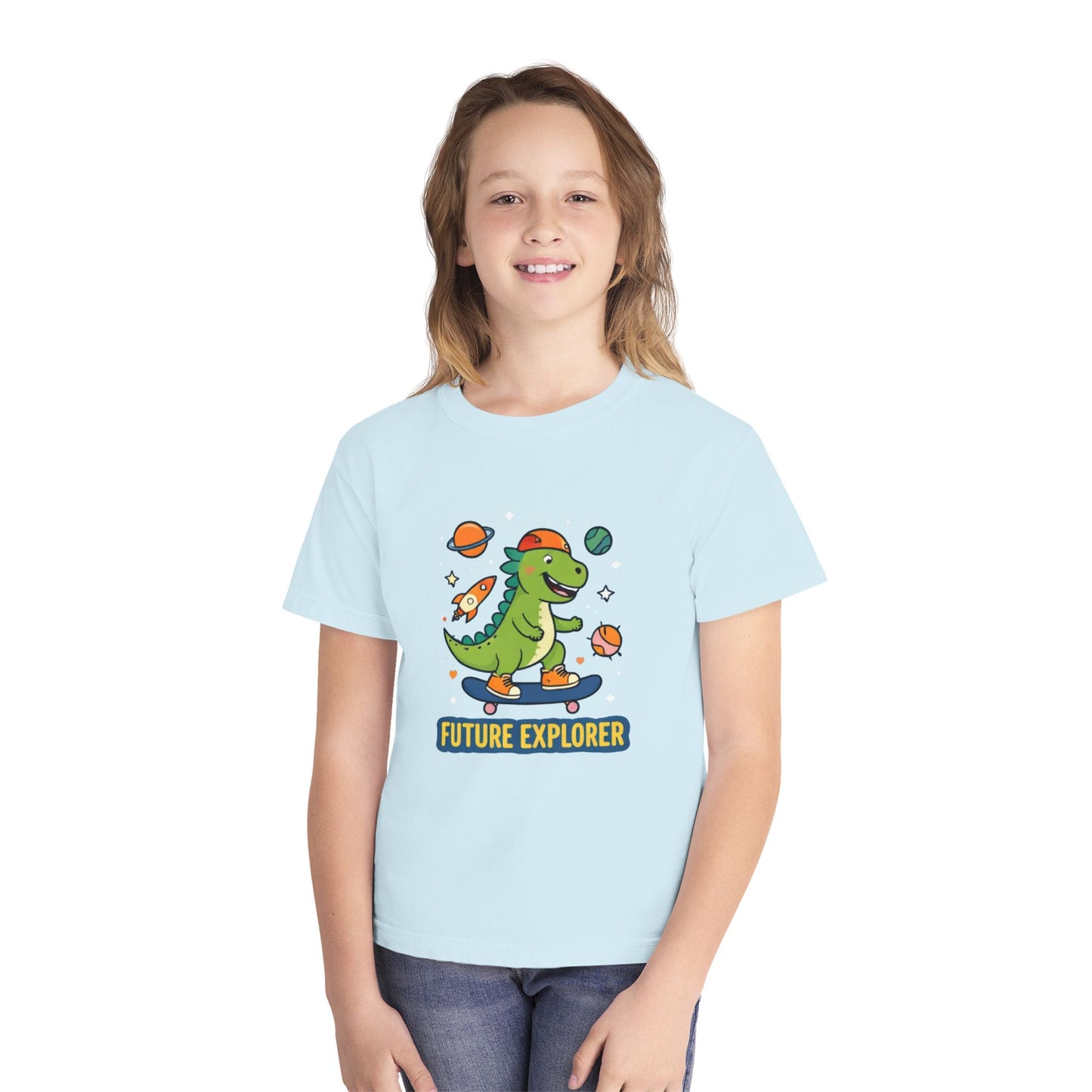 Future Explorer Dinosaur Kids Tee