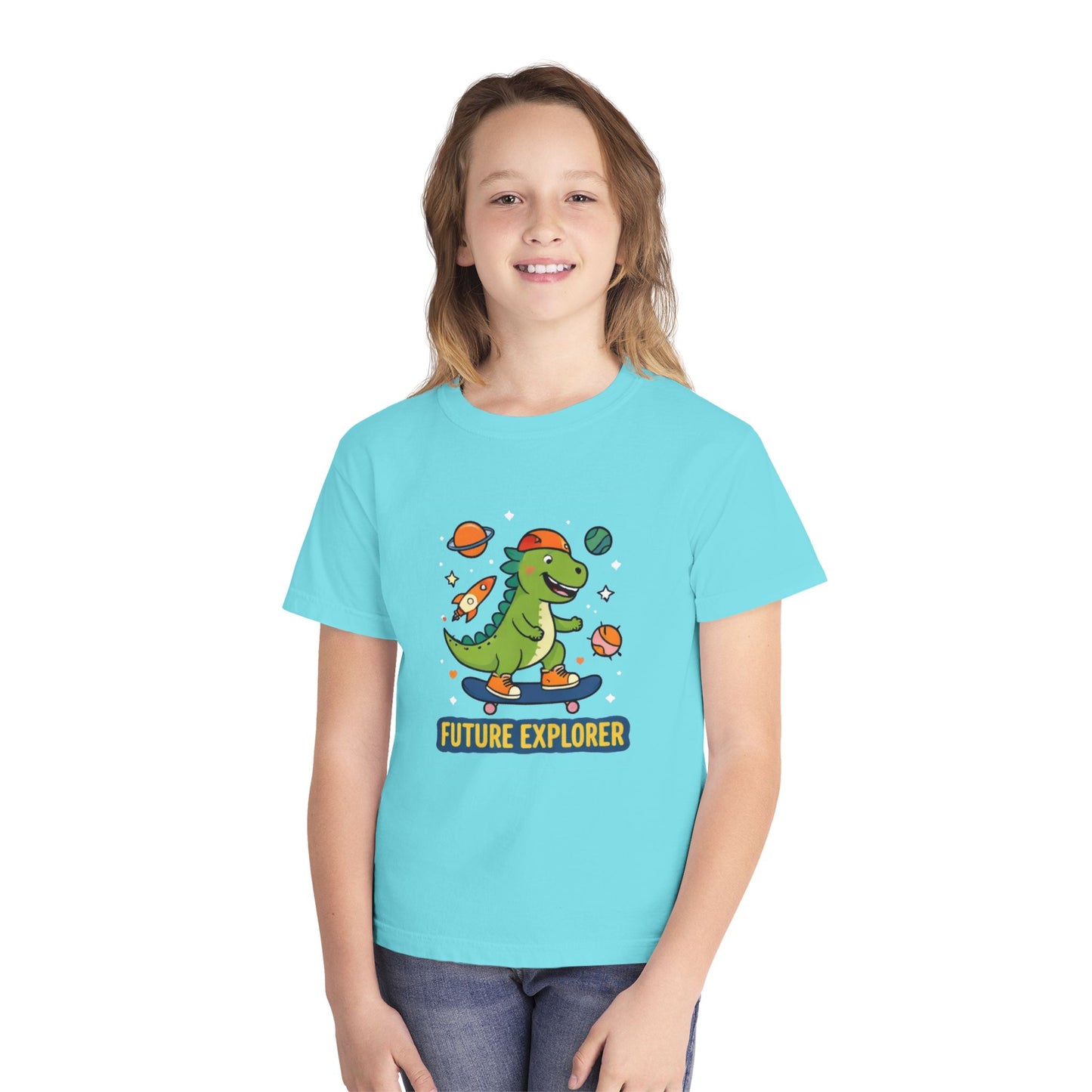 Future Explorer Dinosaur Kids Tee