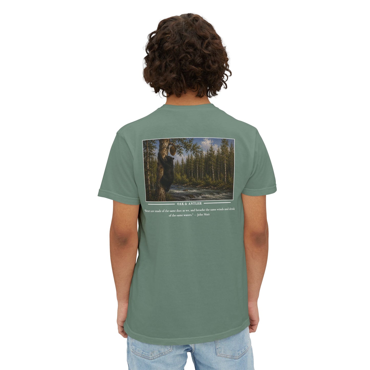 Honey Climb Black Bear Pocket Tee – Wildlife Collection
