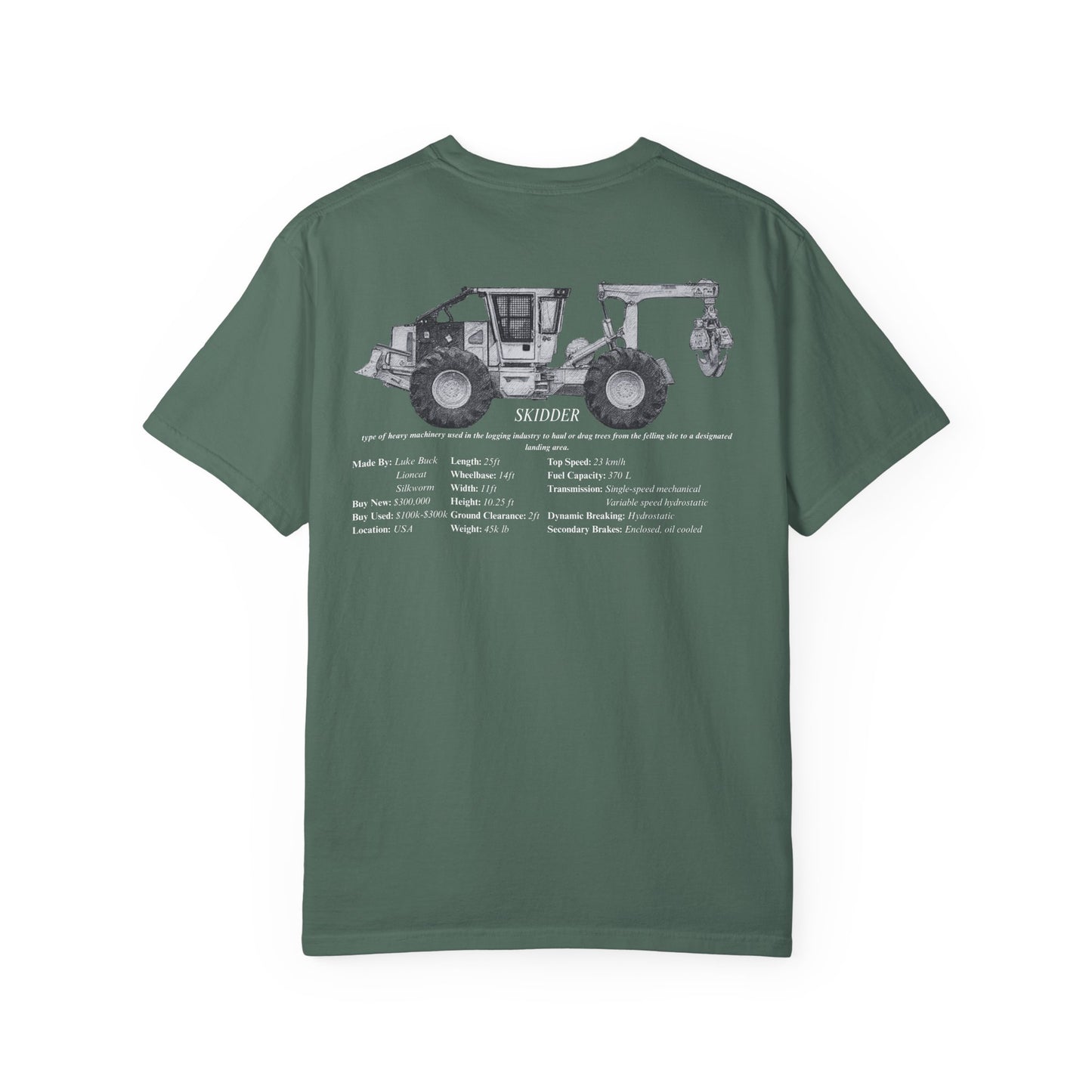 Skidder Tee - Heavy Equipment Series