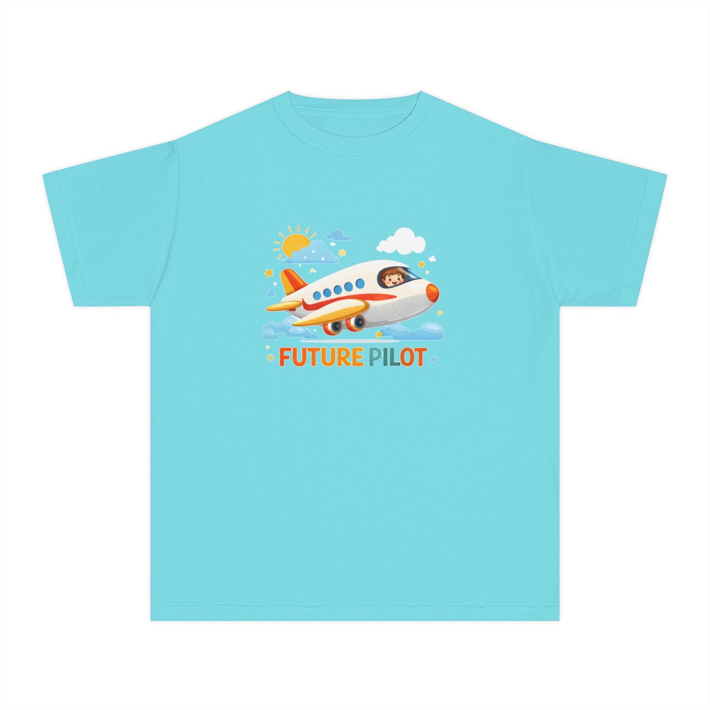 Future Pilot Kids Airplane Tee