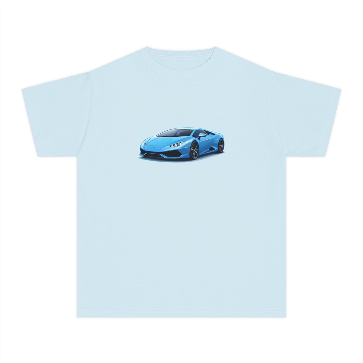 Blue Supercar Kids Tee
