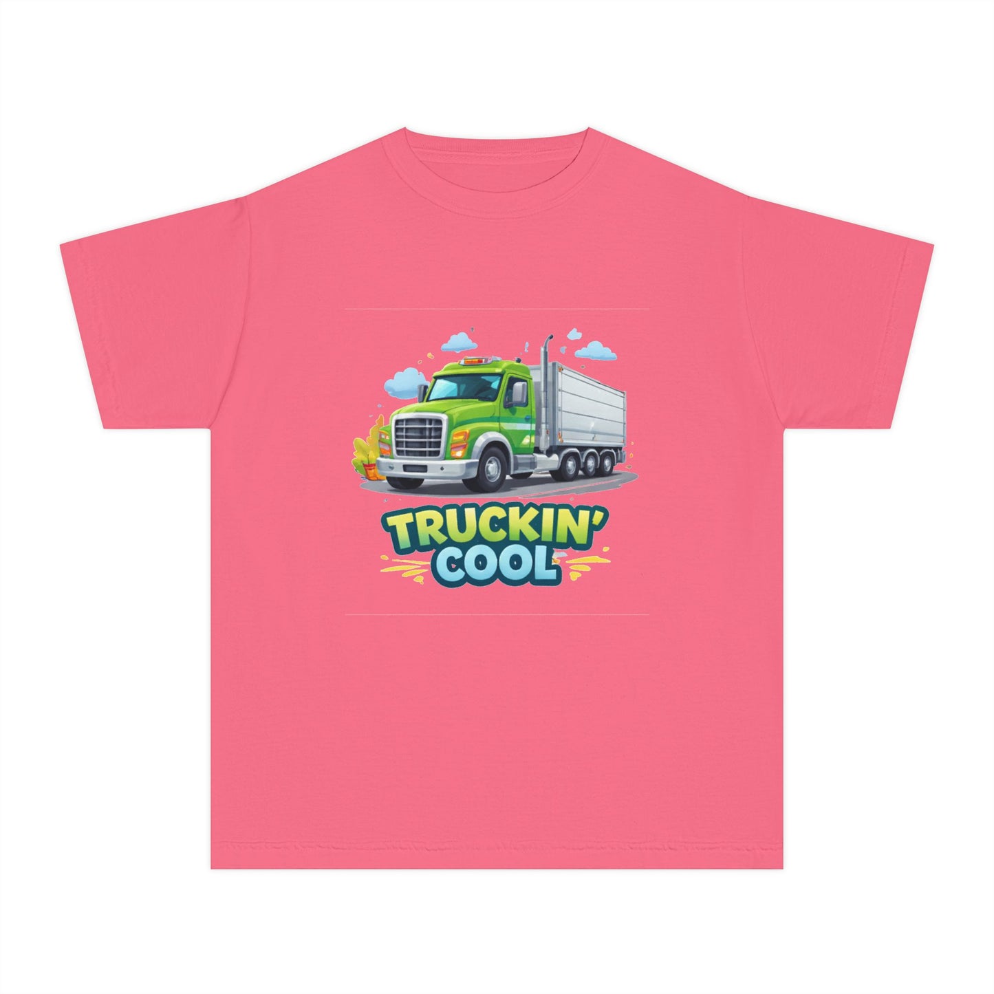 Truckin’ Cool Kids Semi Truck Tee