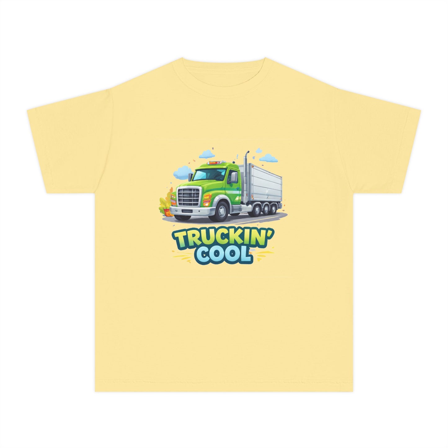 Truckin’ Cool Kids Semi Truck Tee