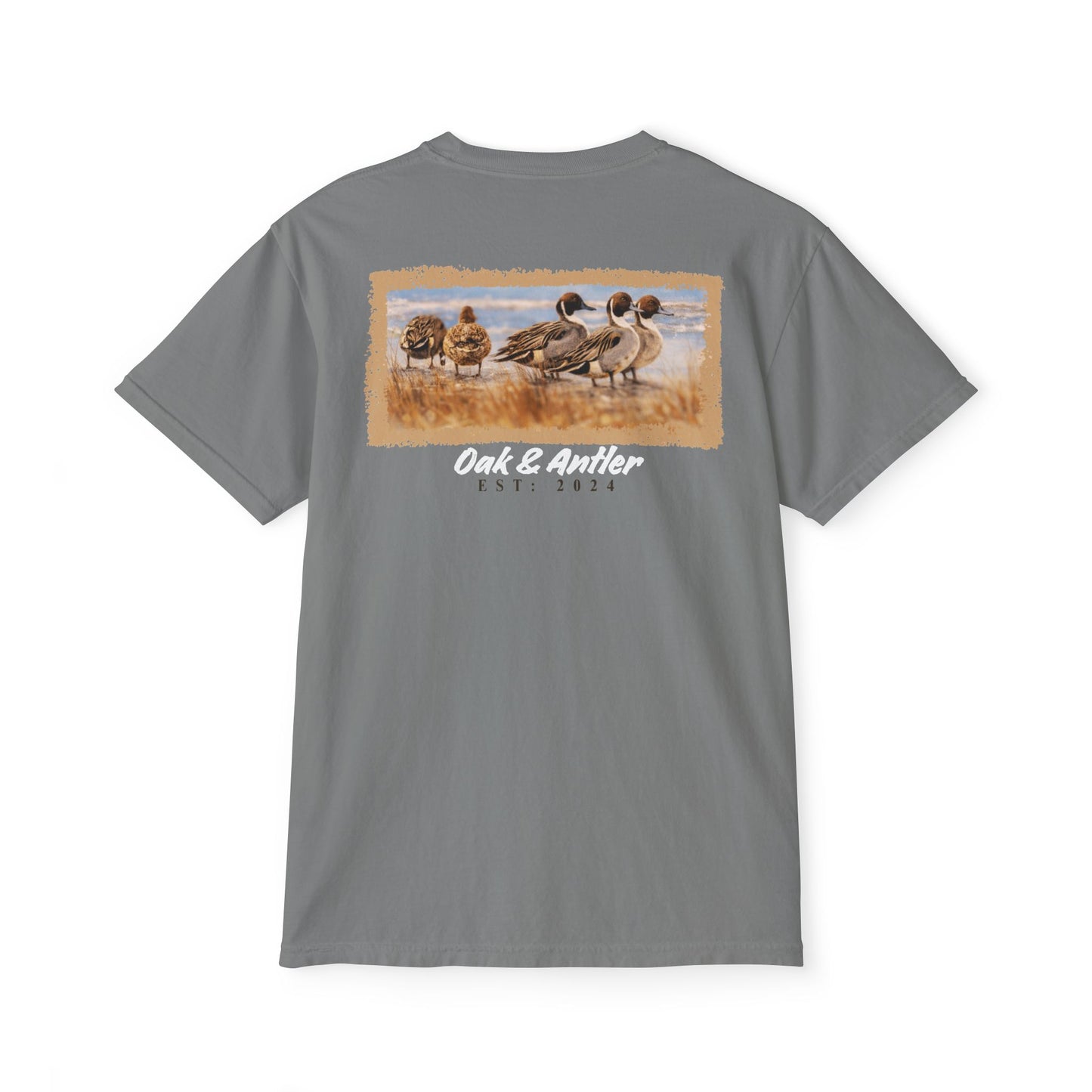 Ducks on the Water Pocket Tee – Wild Birds Collection