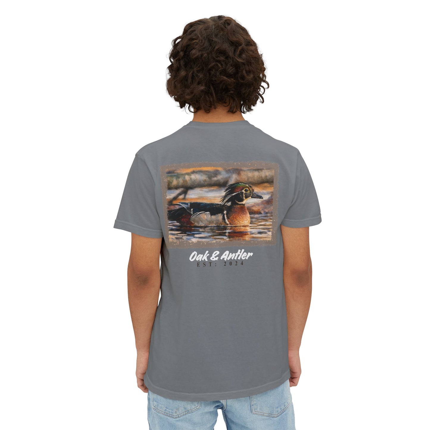 Driftwater Wood Duck Pocket Tee – Wild Birds Collection