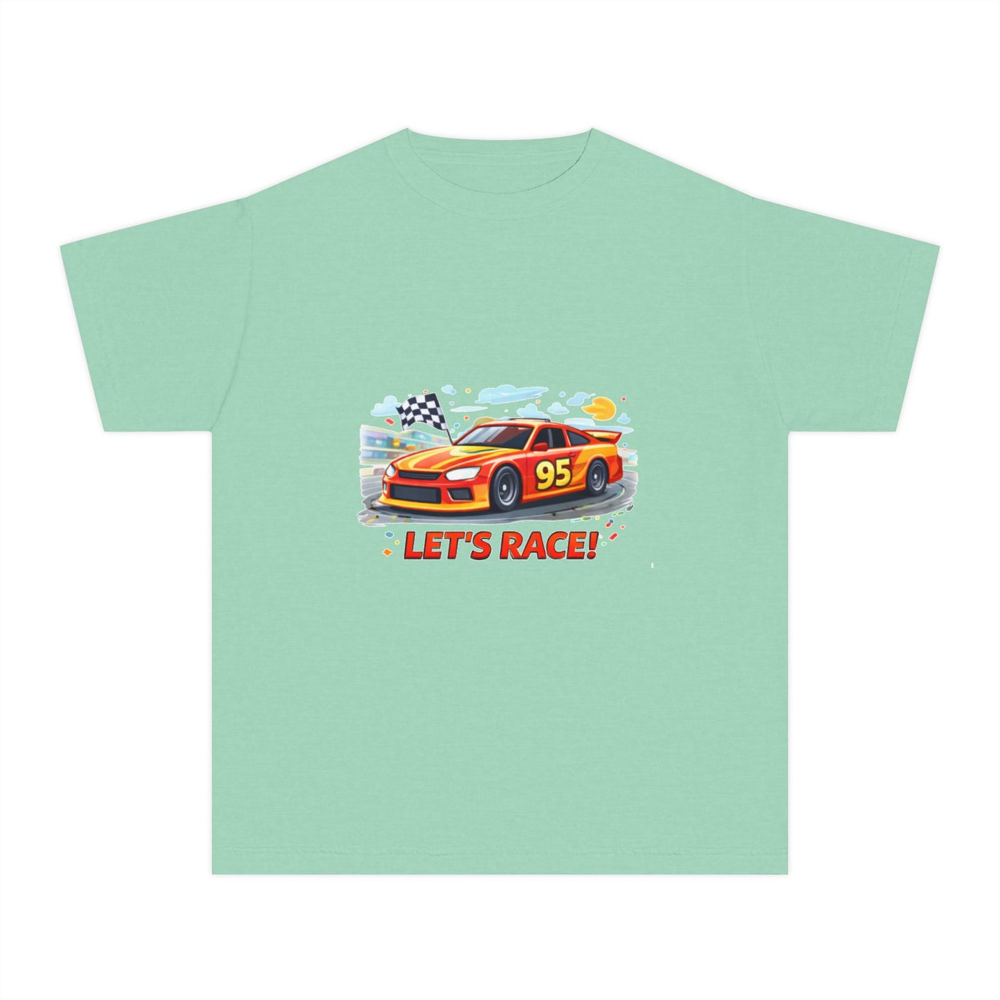 Let’s Race! Kids Racing Car Tee