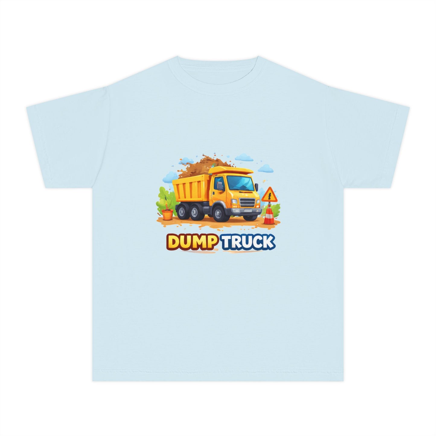 Dump Truck Kids Construction Tee