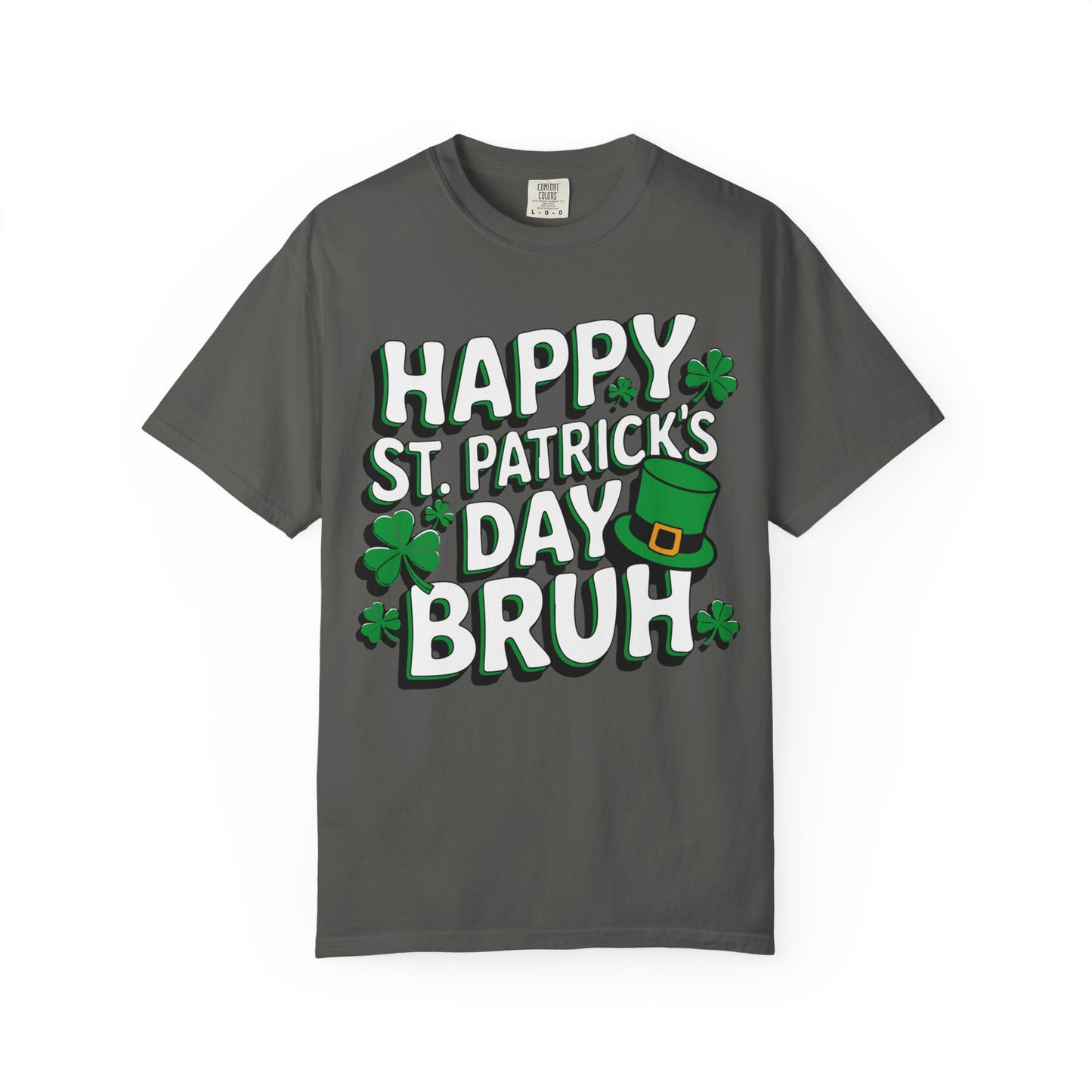 Bruh St Patrick’s Day Shirt – Funny Teen Shamrock Tee