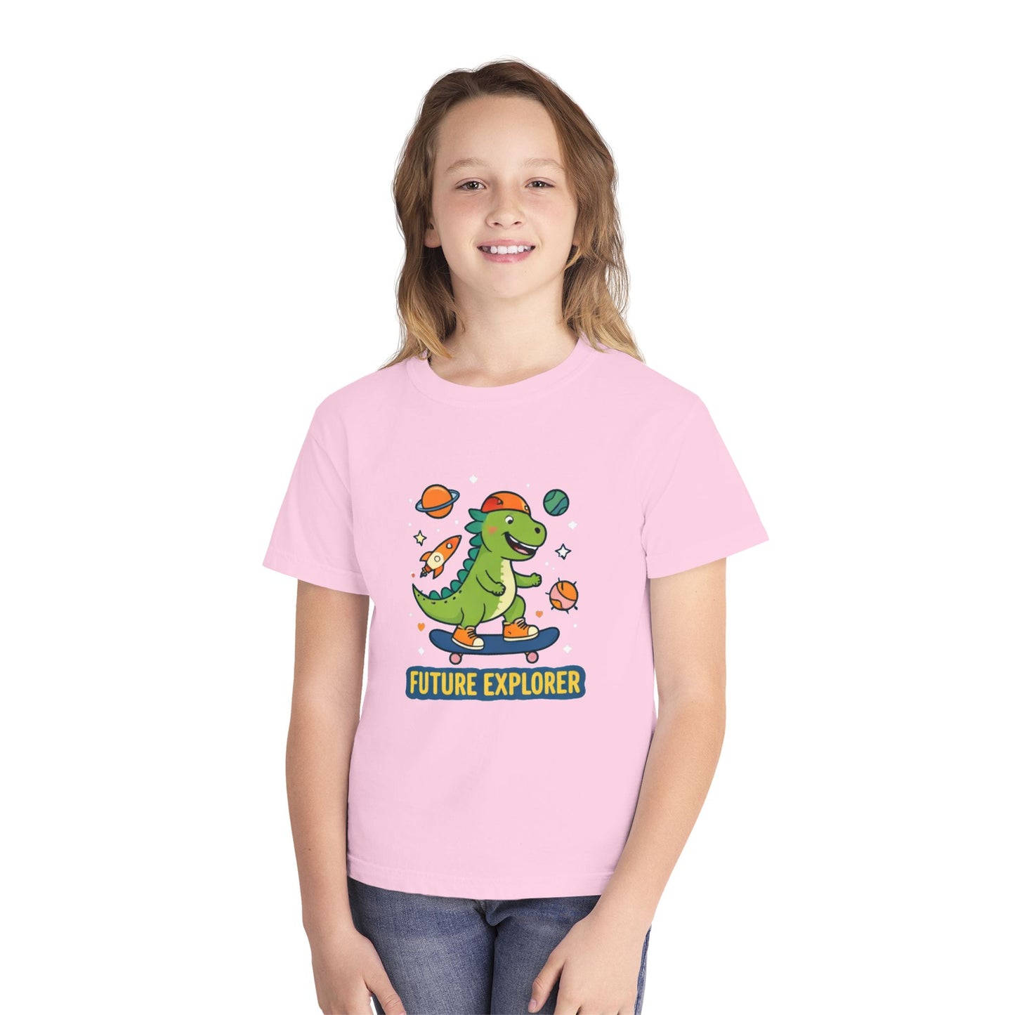 Future Explorer Dinosaur Kids Tee