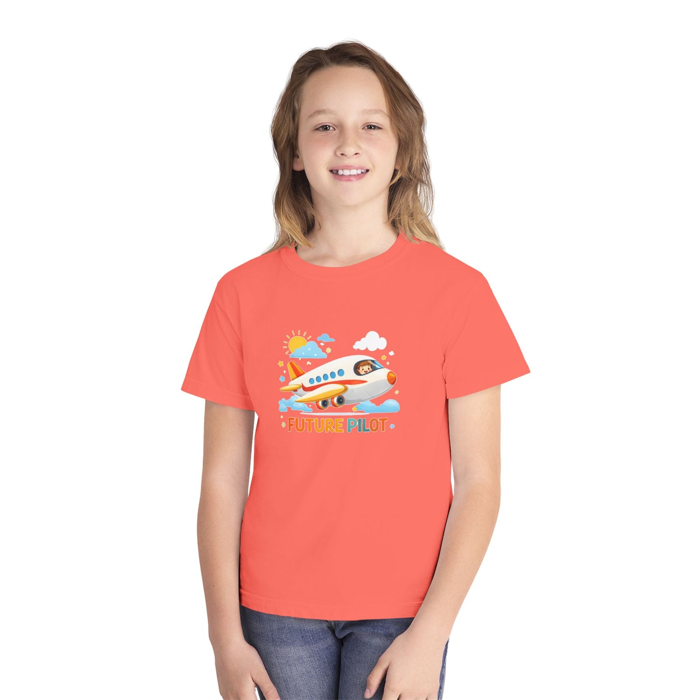 Future Pilot Kids Airplane Tee
