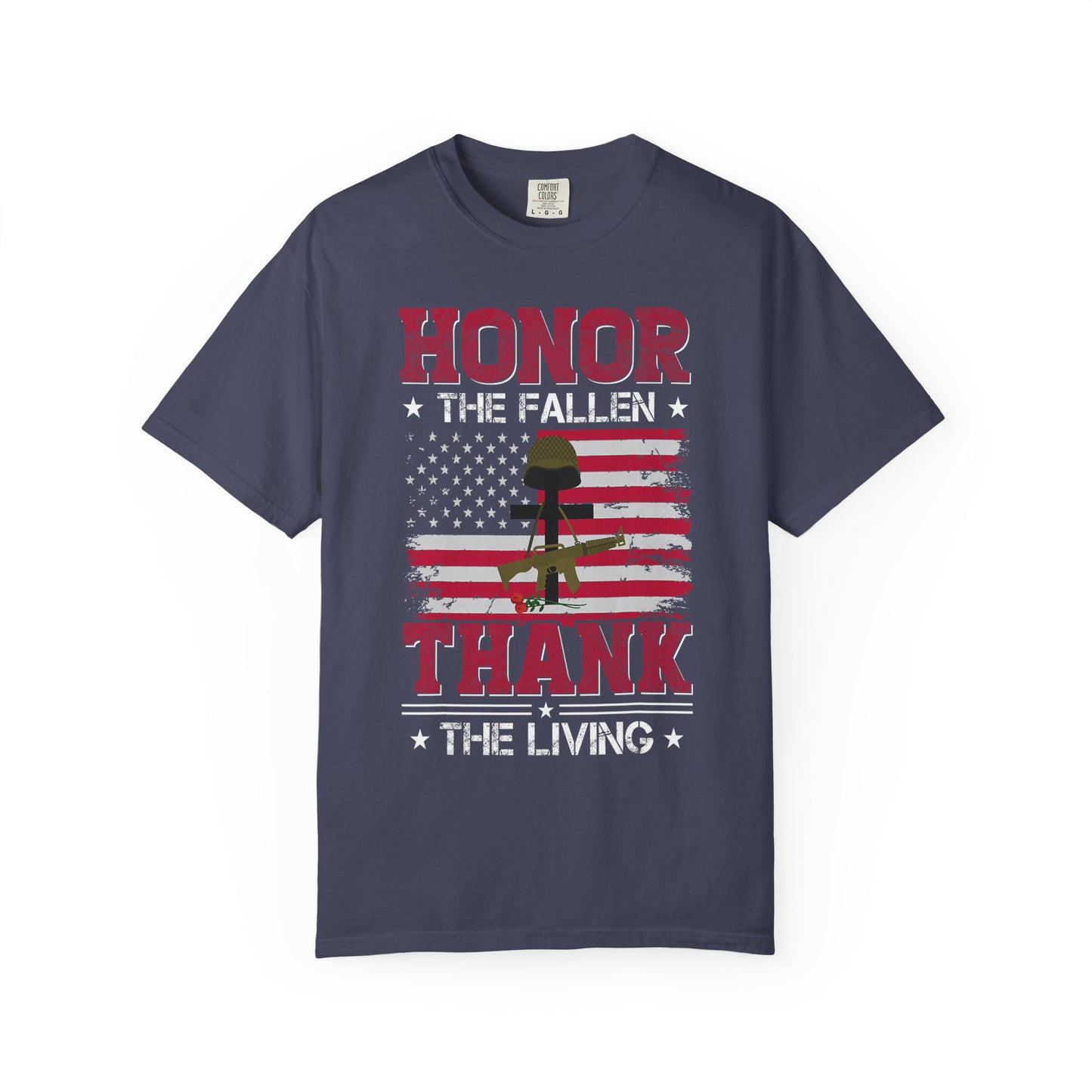 Honor the Fallen Battlefield Cross T-Shirt