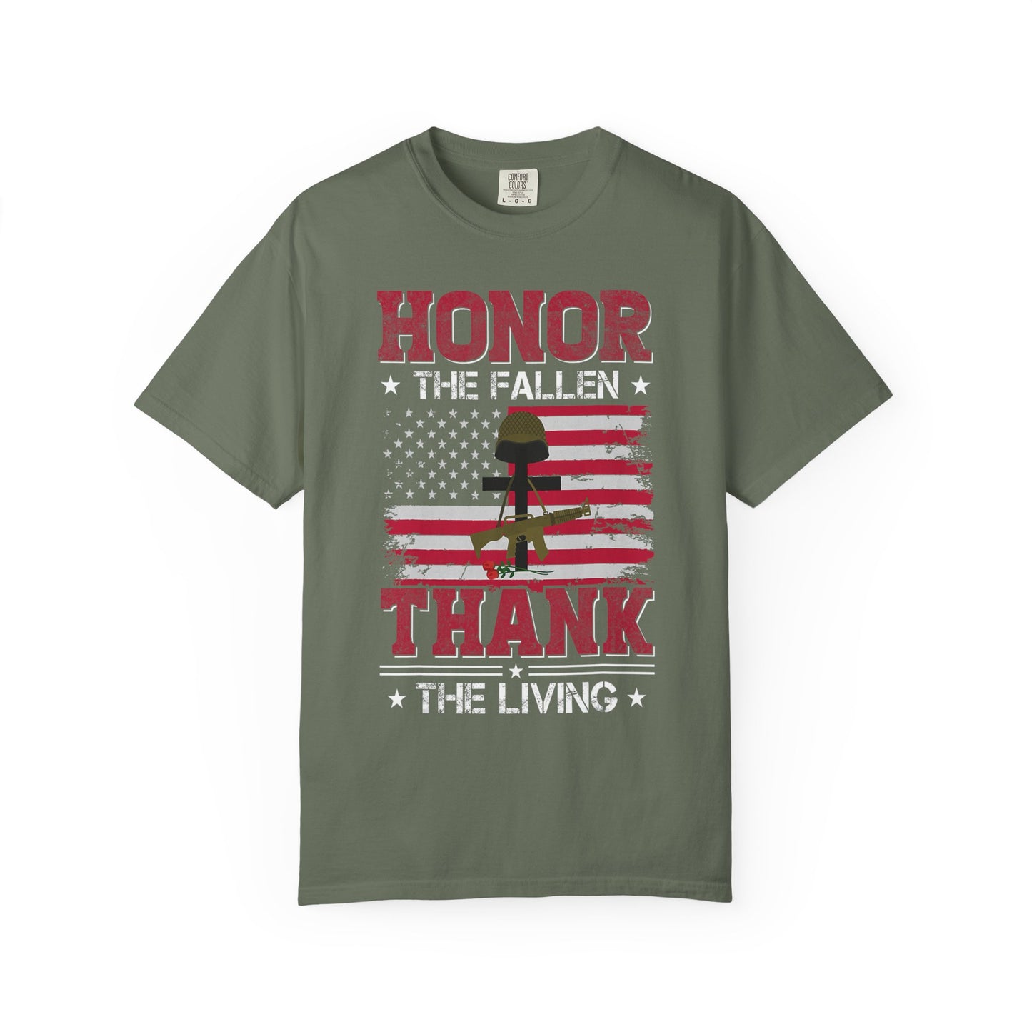 Honor the Fallen Battlefield Cross T-Shirt