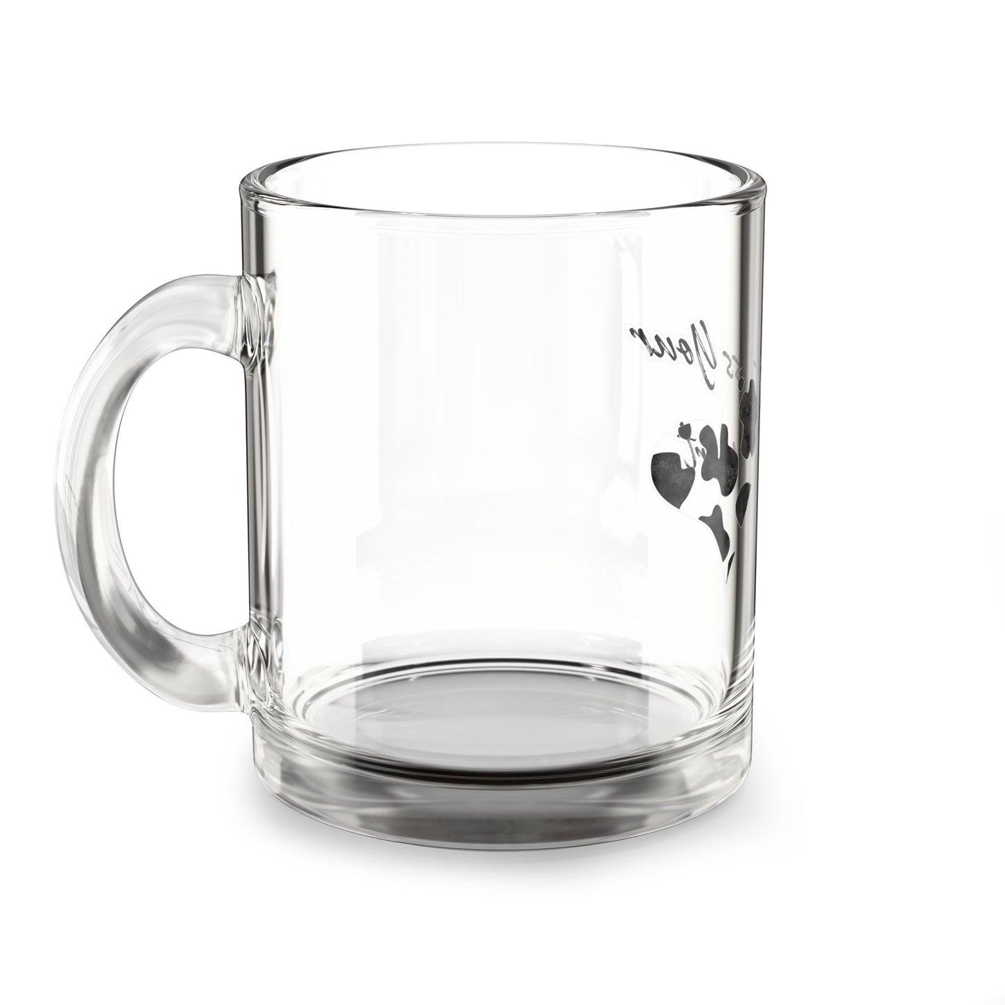 Bless Your Heart Glass Mug - 10oz Cute Cow Print Coffee Mug