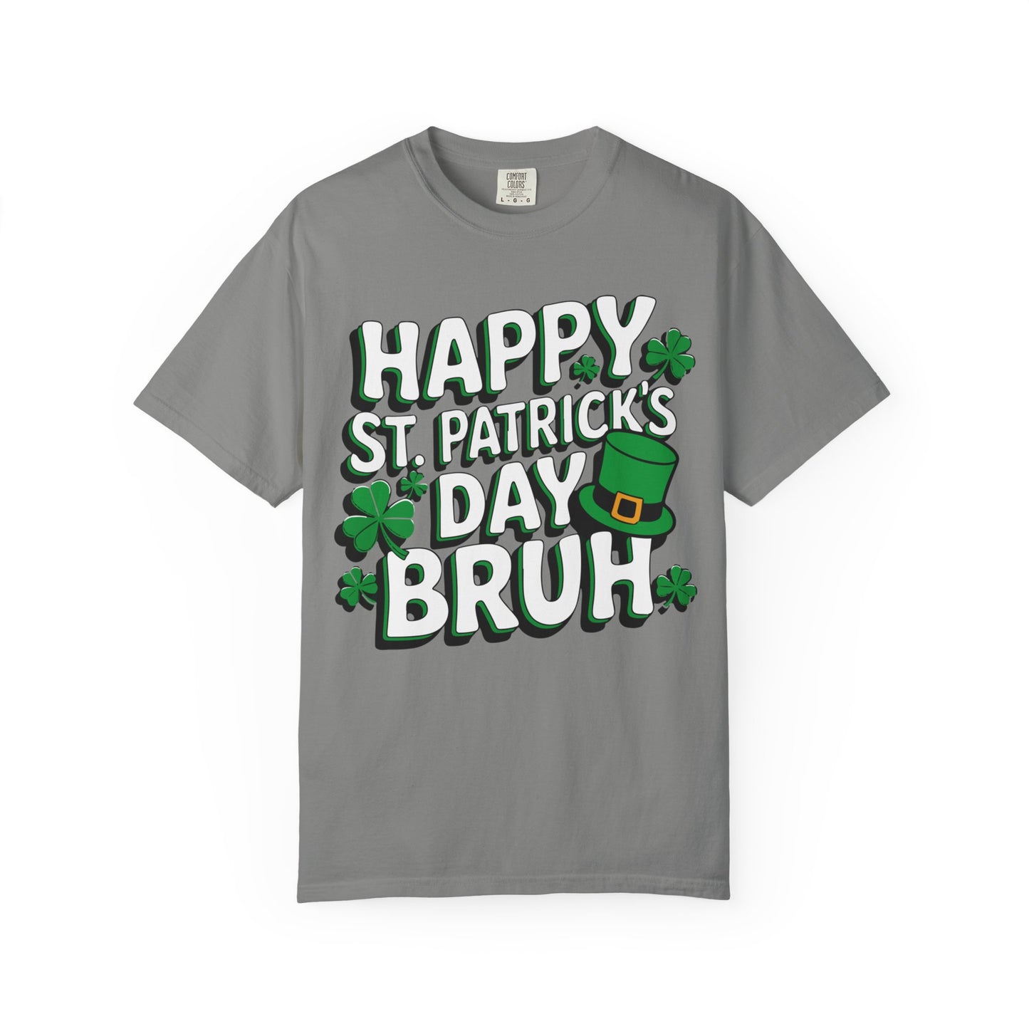 Bruh St Patrick’s Day Shirt – Funny Teen Shamrock Tee