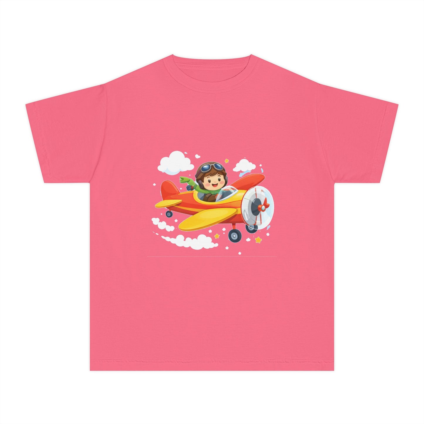 Little Pilot Kids Airplane Tee