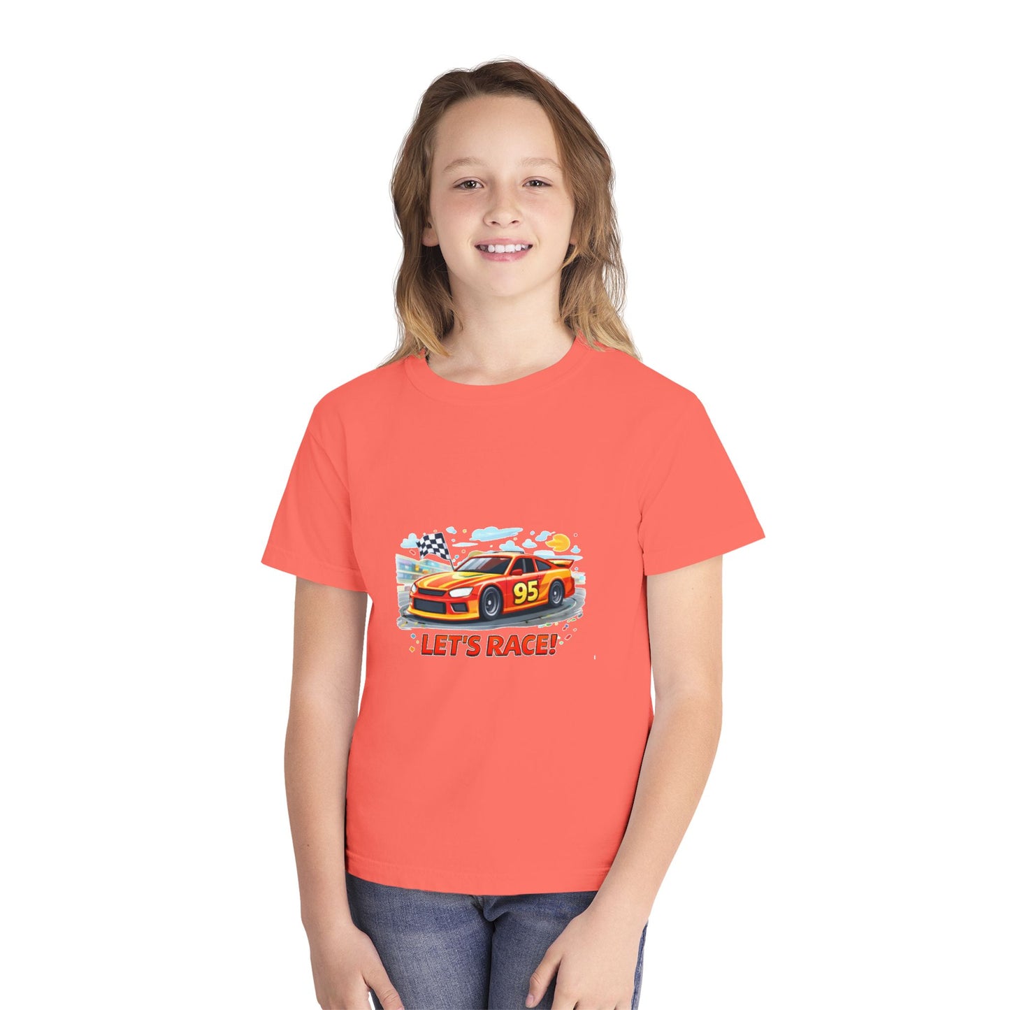 Let’s Race! Kids Racing Car Tee