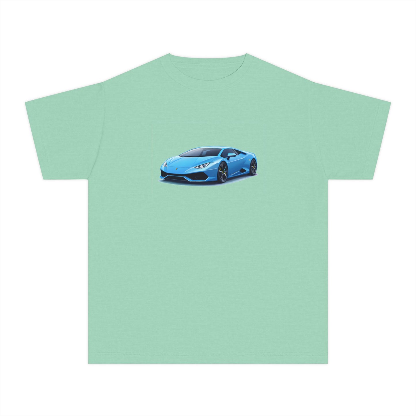Blue Supercar Kids Tee