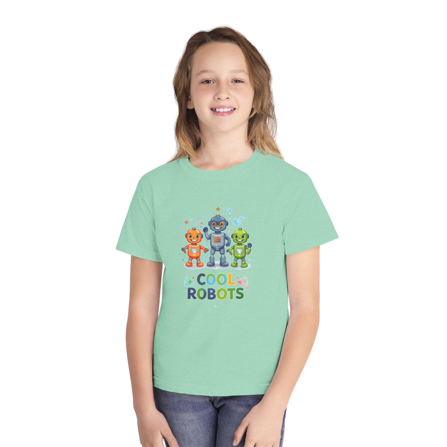 Cool Robots Kids Tee