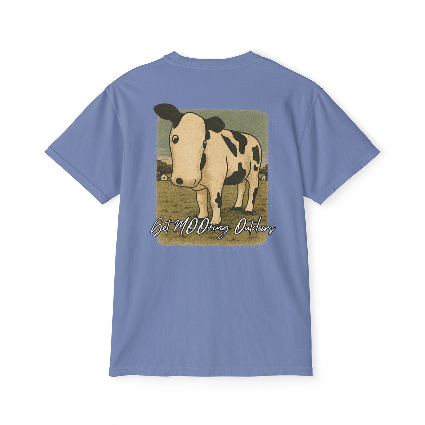 Get MOOving Outdoors Pocket Tee