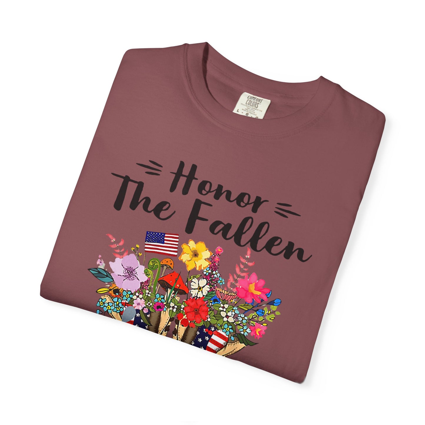 Floral Patriotic Boots Memorial Day T-Shirt