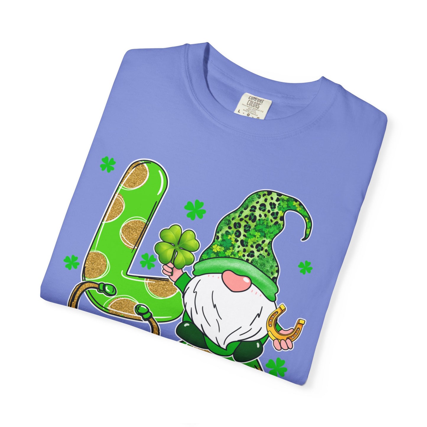 Love Healthcare Worker Shamrock Gnome Shirt – St Patrick’s Day Medical Tee