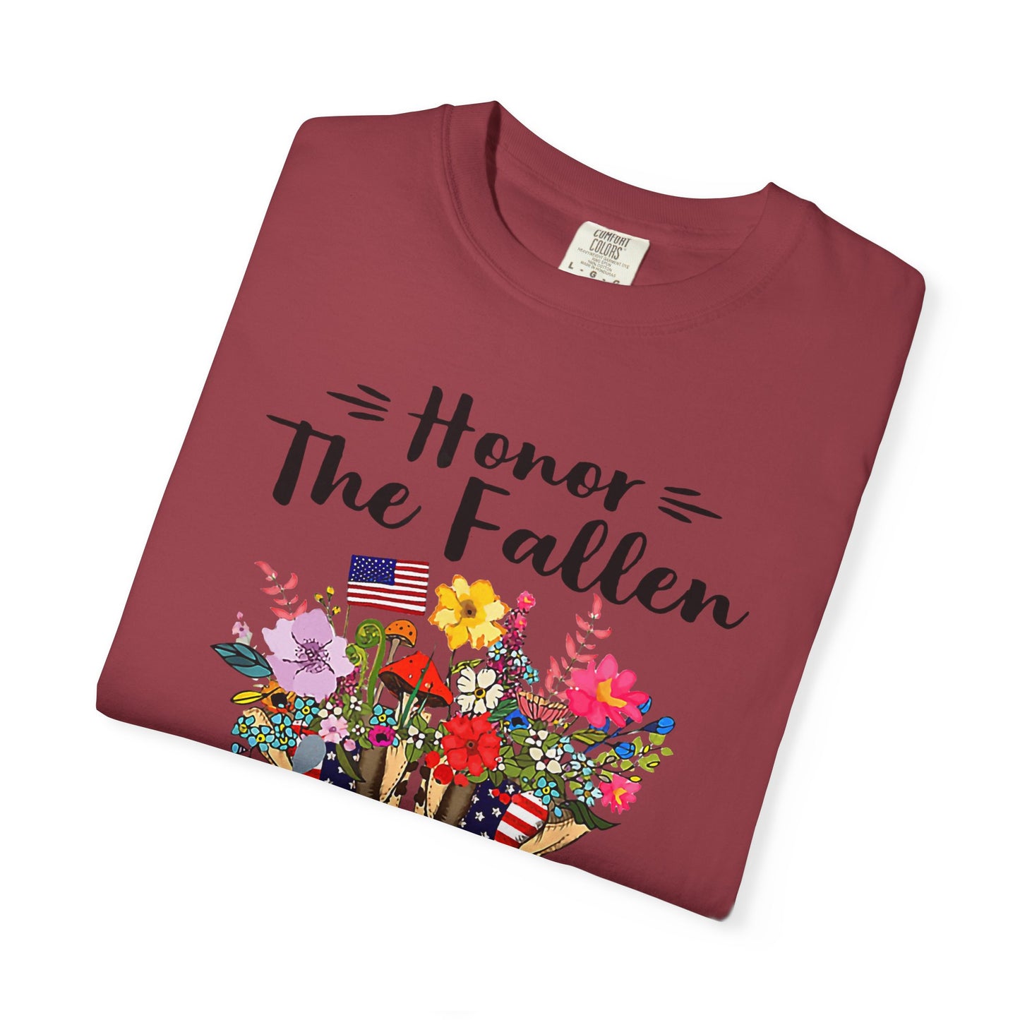 Floral Patriotic Boots Memorial Day T-Shirt