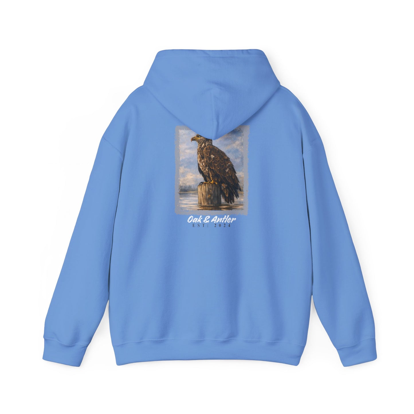 River Perch Bald Eagle Hoodie | Oak & Antler Midweight Pullover