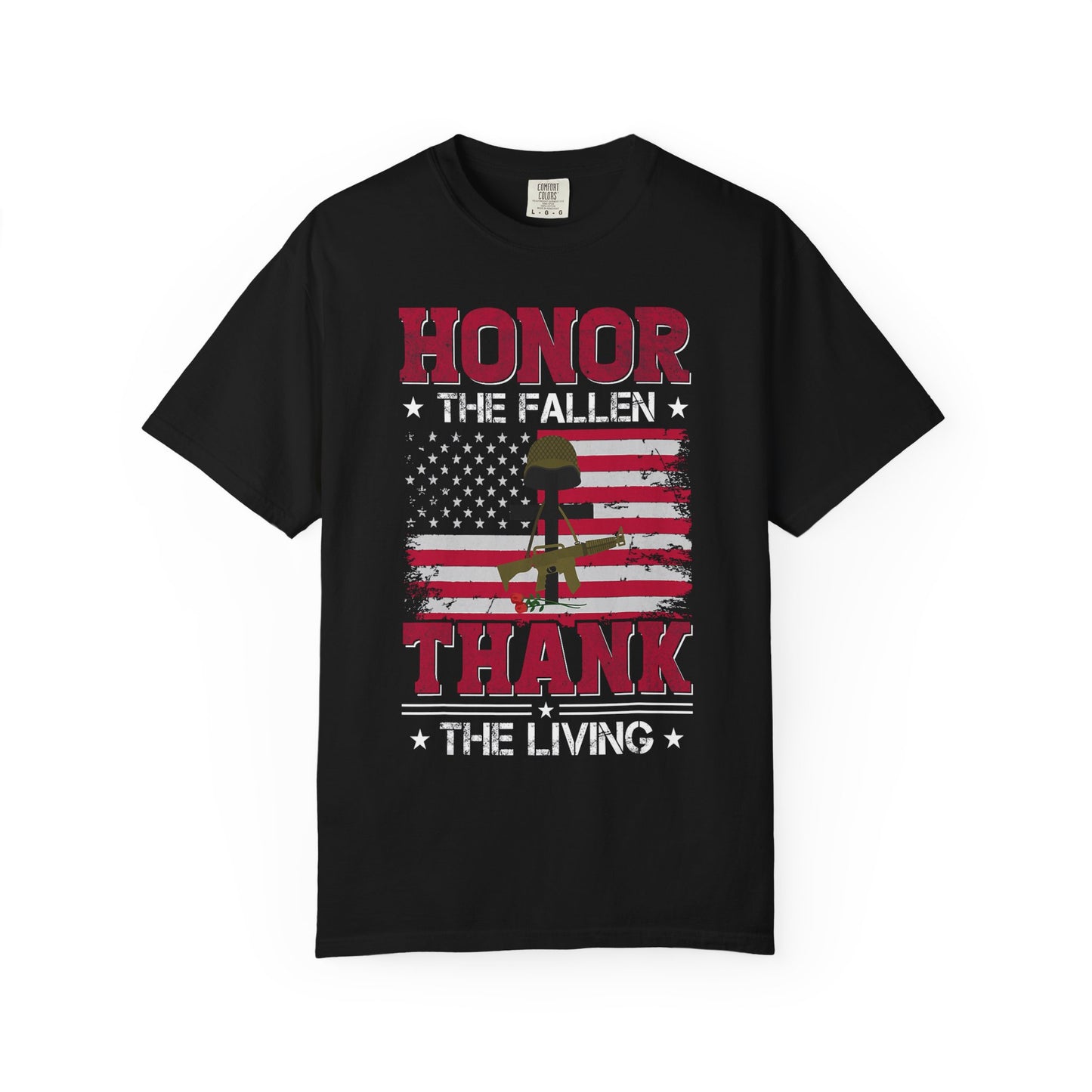 Honor the Fallen Battlefield Cross T-Shirt